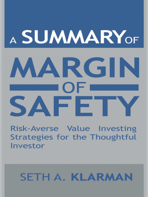 Title details for A Summary of Margin of Safety by Seth A. Klarman - Available